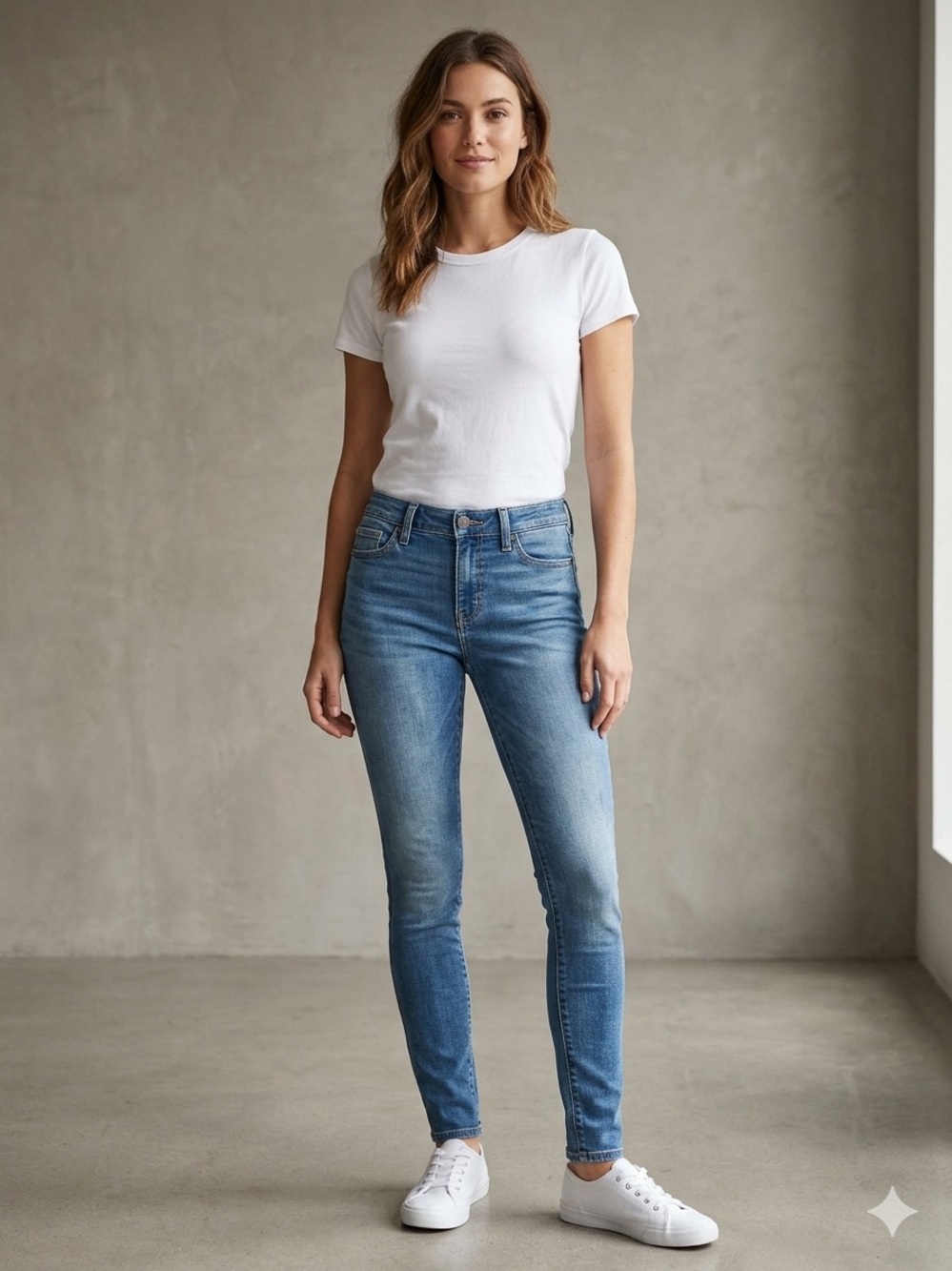 Hollister Light Blue High-Rise Skinny Jeans